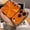 Orange, variant on for iPhone 13 14 15 16 17 Pro Max Air Glass Window Case Shockproof Bumper Plating Protective Cover(for iPhone 14 Pro/Orange)