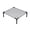 A002- Gray, variant on Small Elevated Pet Bed Breathable Cooling Elevated Dog Bed for Small Dogs and Indoor Outdoor Cats, Durable Waterproof Washable Elevated Cat Bed for All Season Use