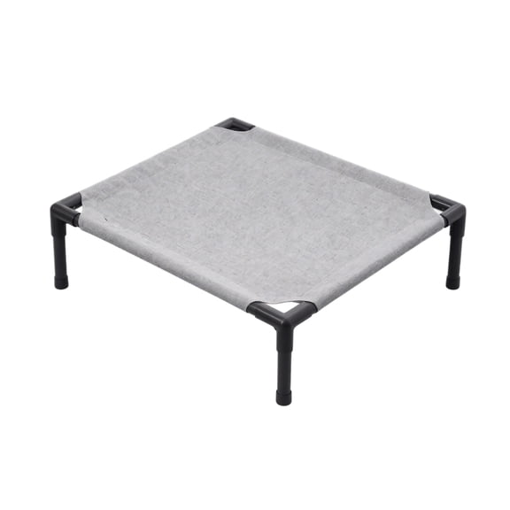 Elevated Dog Bed Pet cot for Small Dogs, Indoor and Outdoor Use | Alpaca Print,Indoor and Outdoor Breathable FabricStainless Steel Frame, Anti-Slip Feet
