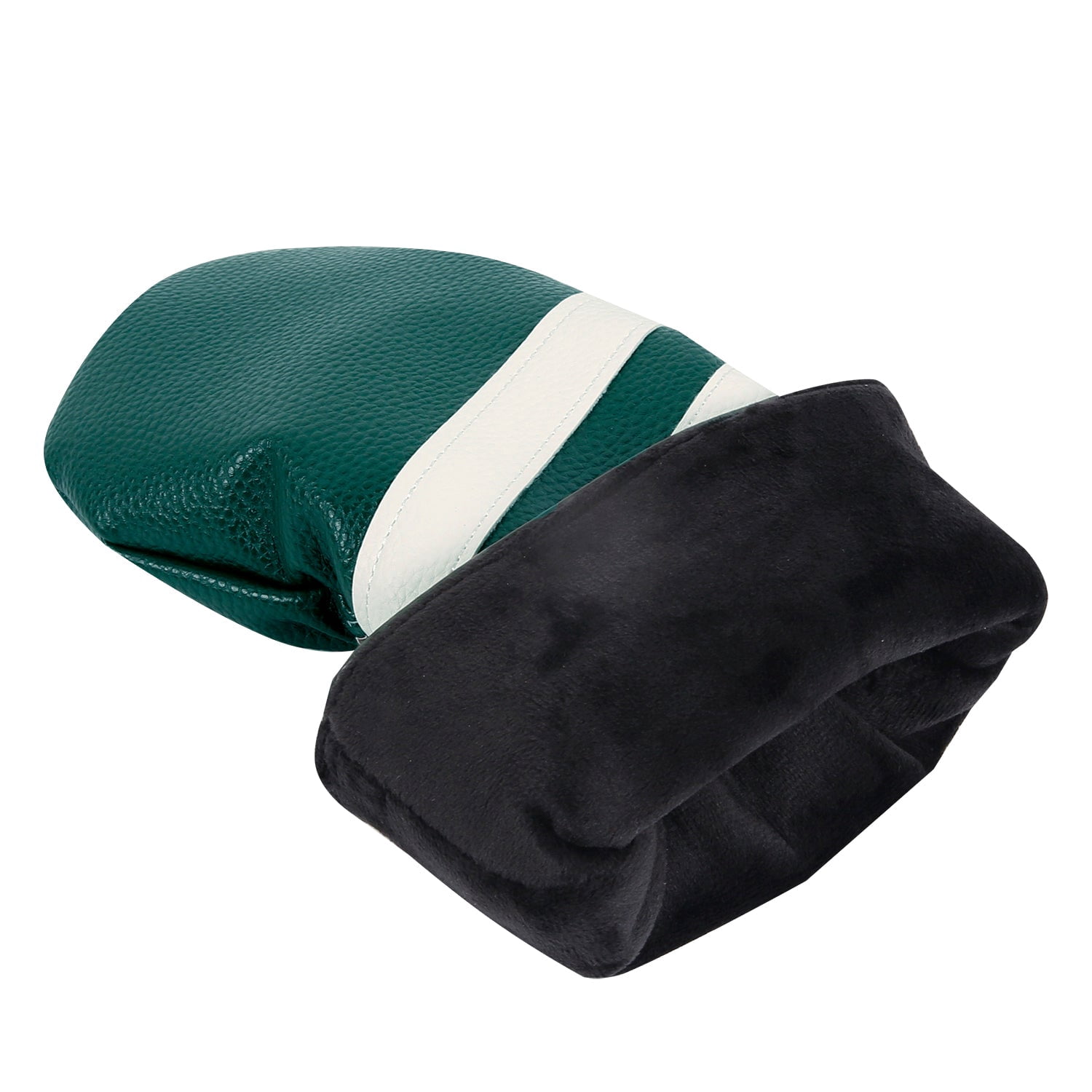 Leather Golf Covers Driver 1 3 5 Headcovers 3 Piece Set Teal with White