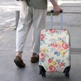 thumbnail image 3 of Pioneer Flower Floral Print Pattern Luggage Cover Fashion Suitcase Cover Baggage Covers Fit 25-28 Inch Luggage (Go Travel), 3 of 5
