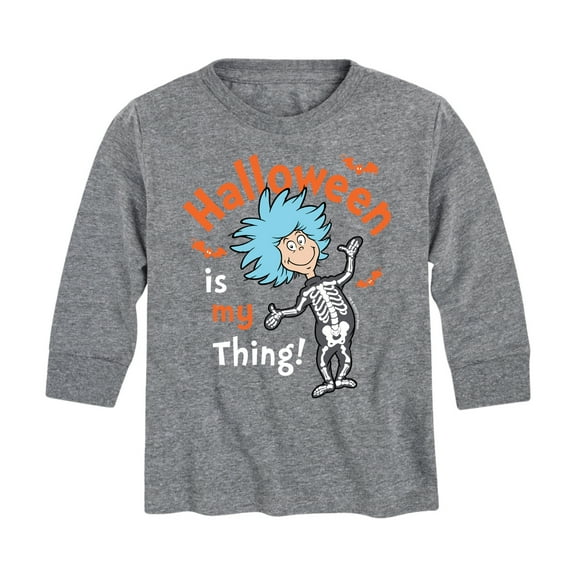 Dr. Seuss - Halloween Is My Thing - Toddler And Youth Long Sleeve Graphic T-Shirt
