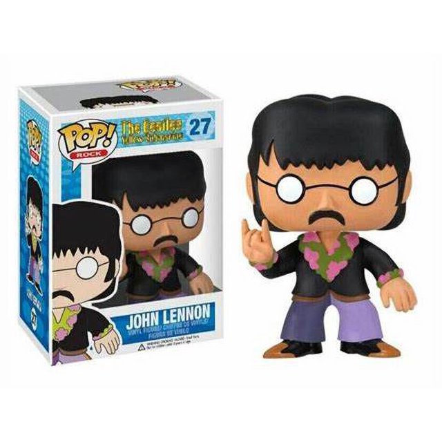 Figuras de acción de PVC, juguetes coleccionables de POP, Rocker, John 27, Paul 28, George 29, Ringo 30, azul 31