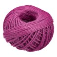 thumbnail image 1 of Unique Bargains 164 Feet 2mm Jute Twine, Jute Rope, Jute String Cords Fuchsia, 1 of 6