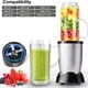 thumbnail image 4 of Tazas de Licuadora y Piezas de Repuesto de Cuchilla 6 Piezas, de 22oz con Tapa Abatible para Ir Tapas y Cuchilla para Blender Juicer, 4 of 5