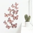thumbnail image 4 of RKSTN Fall Decorations for Home 12PCS Metal Texture Hollow Wall Sticker Decorations, 4 of 6