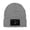 Heather Grey, variant on Tactical Beanie by Pull Patch – Authentic Flexfit Winter Hat with 2x3 Inch Hook & Loop Surface for Removable Morale Patches (Black)