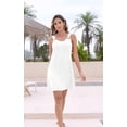 thumbnail image 3 of Summer Dresses for Women 2024 Sleeveless Beach Sundress Swimsuit Cover Ups Swing Casual Loose Tank Tshirt Dress, 3 of 6