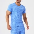 thumbnail image 5 of Camo T Shirts for Men 2026 Summer Casual Lightweight Breathable Short Sleeve Crewneck Workout Running Tee Shirt, 5 of 8