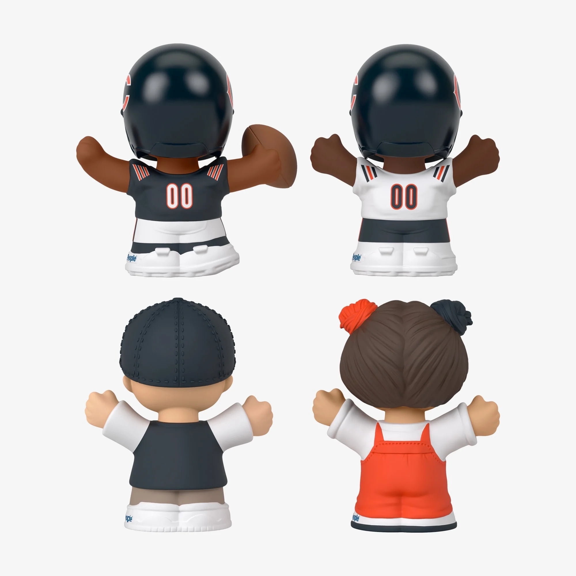 Fisher Price - Little People Collector x NFL Chicago Bears 4-Pack