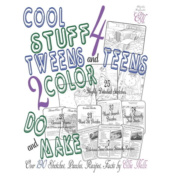 Cool Stuff 4 Teens and Tweens 2 Color, Do, & Make (Paperback)