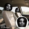 thumbnail image 6 of Ghost Face Headrest Covers, Spooky Horror Printed Elastic Car Headrest Protector, Soft Polyester Halloween Auto Interior Decor (1PCS), 6 of 6