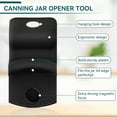 thumbnail image 5 of Lsupdaol 2 Pack Canning Jar Opener with Magnets, Mason Jar Opener For Canning Lids, for Regular and Wide Mouth Lids, Powerful Magnet for Easy Refrigerator Storage, Releases Vacuum Seal(Black), 5 of 7