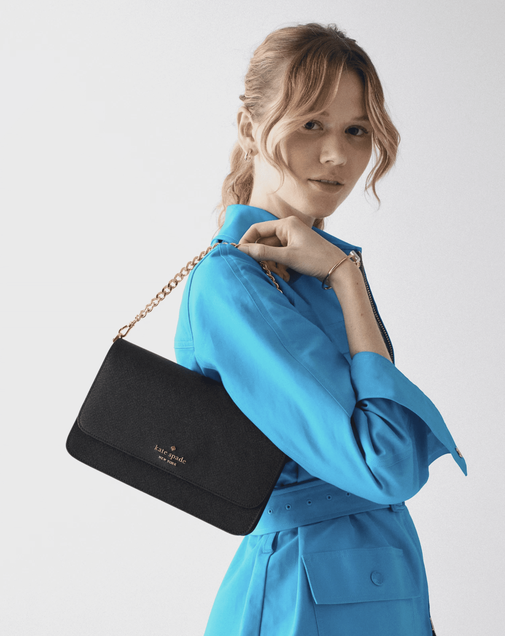 Kate Spade New York Madison Willow Crossbody Bag, Style KN603 – Saffiano PVC, Adjustable Strap, Compact Everyday Purse