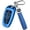 B:blue, variant on Key Fob Cover Compatible with Hyundai Sonata Santa Fe Tucson 2020-2023 7 Button TPU Keychain Case Holder Protector,A:black