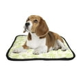 thumbnail image 2 of PKQWTM Palm trees pattern Pet Dog Cat Bed Pee Pads Mat Cushion Potty Dogs Blankets Crate Bed Kennel 25x30 inch, 2 of 3