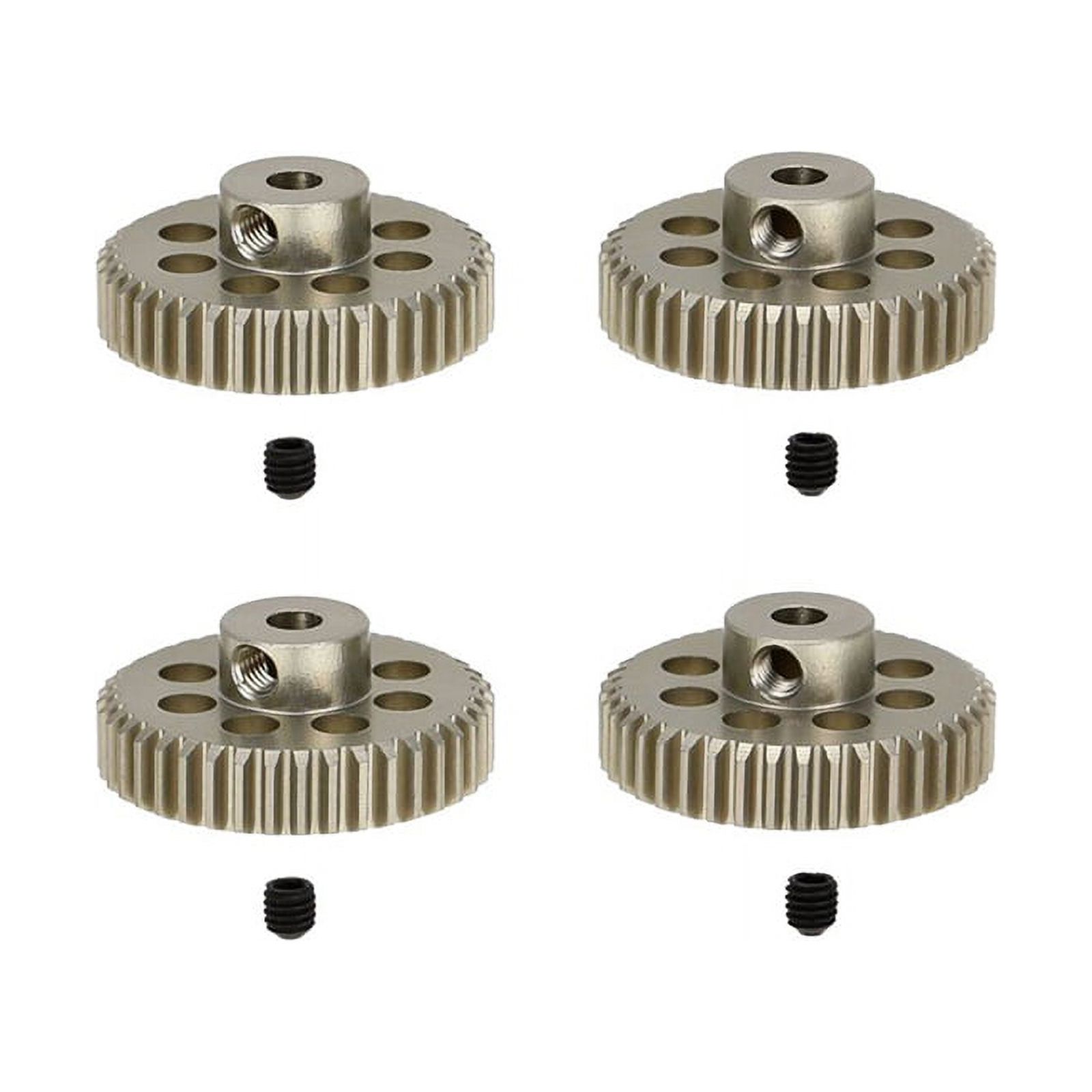 Garosa Pignon de moteur RC 3Pcs 48DP 29T engrenage à pignon en acier