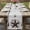 Gray Brown, variant on Table Runner 90 Inches Long for Kitchen Dining, Texas Star Retro Dresser Scarf Farmhouse, Dining Table Decorations for Wedding/Parties, Vintage White Wooden Berry 13 x 90 In