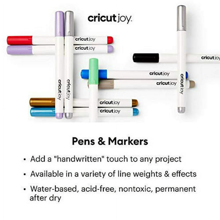 Pack of 5 Extra Fine Point Pens 0.3 Cricut, Basics for Maker and