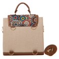 thumbnail image 3 of Bolso Yute De Mujer Fana Roma Color Camel Reforzada, 3 of 4