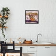 thumbnail image 3 of Stupell Industries Cottage Hoppy Meal Bunny in Bed Black Framed Giclee Art, 12 x 12, by Lucia Heffernan, 3 of 8