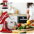 thumbnail image 2 of Batteur Plat en Acier Inoxydable pour Batteurs sur Socle KitchenAid à Tête Inclinable de 4,5 à 5 Pintes, Accessoire de Palette pour Accessoire de Batteur KitchenAid, Va au Lave-Vaisselle, et Tapis Coulissant pour Batteur, 2 of 7