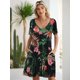 thumbnail image 5 of Vestido BELAROI, camiseta de verano, talla grande, cuello en V, 2 veces, 5 of 6