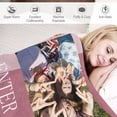 thumbnail image 3 of Custom Blanket with Photos Text Personalized Blankets for Adults-Customized Picture Blanket Throw for Dad Mom Woman Friends Couple Boyfriend Girlfriend Mom Best Friend on Fathers Mothers Day 50"X40", 3 of 6