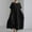 Black, variant on Women's Plus Size Summer Maxi Dresses $12 Short Sleeve Women Summer Casual Round-Neck Short Sleeve Solid Dress