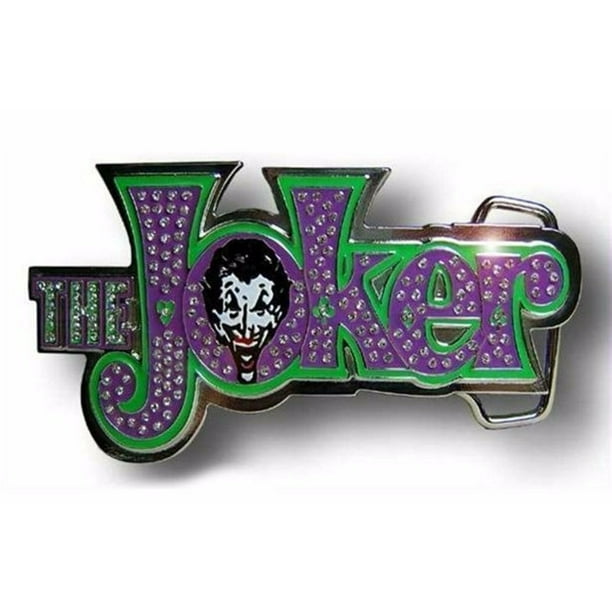 Batman Joker The Villain Character Belt Buckle Superhero Movie Comics