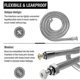 thumbnail image 5 of Extra Long 5m Stainless Steel Shower Hose With Solid Brass Connector Universal Fit Anti-burst And Chrome Finish Edition 0724, 5 of 5