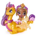 thumbnail image 1 of Hatchimals Pixies Riders, Gold Shimmer Charlotte Pixie and Draggle Glider Hatchimal Set with Mystery Feature, 1 of 7