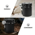 Coffee Bean Jar Sealed Bottle Black Storage Canister Airtight Coffee Container Vacuum Container