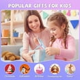 thumbnail image 2 of Mini Karaoke Machine for Kids Girls Boys - Birthday Gifts for Ages 4 5 6 7 8+ Year Old - 2025 New est - Portable Bluetooth Speaker with 2 Wireless Microphone - Kids' Instrument Accessories - Pink, 2 of 9