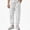 03# White, variant on HKYNLAG Cotton Linen Pants for Men Summer Casual Elastic Waist Drawstring Baggy Joggers Lightweight Breathable Beach Pants White XL