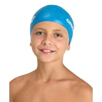 Arena Unisex Recycled Silicone Junior Swim Cap - Blue