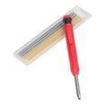 thumbnail image 1 of Woodworking Marking Pen, Comfortable To Hold Lightweight Metal Scriber Tool 2.8mm Nib Labor Saving High Hardness  For Plastic Glass Scribing 2 Color Refill,3 Color Refill, 1 of 8