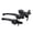 black, variant on ASV Folding Brake Clutch Levers Handle Motorcycle Universal CNC Aluminium For KTM Honda Kawasaki Yamaha XR50 Dirt Bike ATV