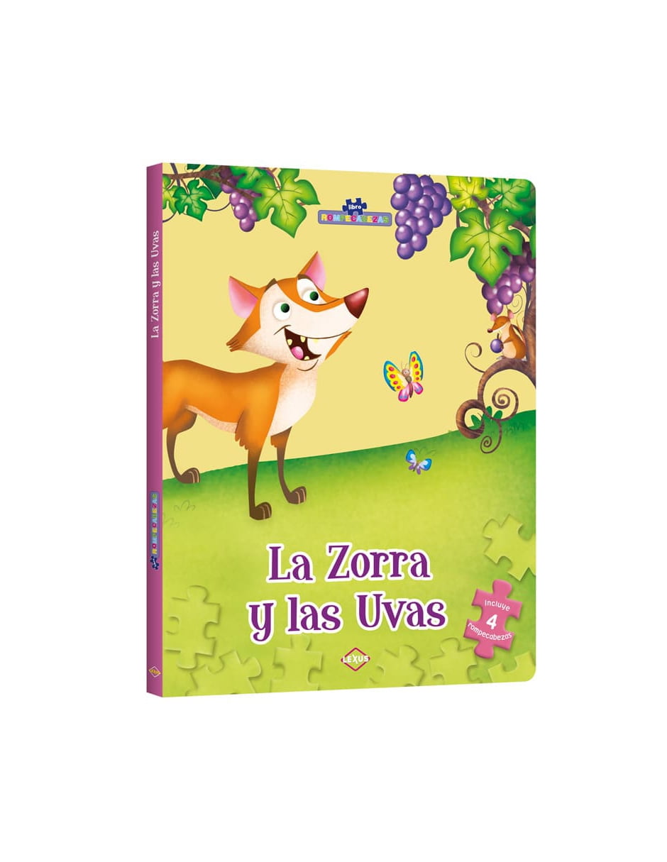 La Zorra Y Las Uvas Lexus Editores Rompecabezas | Walmart en línea