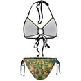 thumbnail image 6 of The Legend Of Zelda Women Bikini Set Sexy Two Pieces Halter String Swimsuit Triangle Briefs Tie Side Bottom, 6 of 7