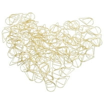 OULII Metal Bookmark Clips Stylish Teardrop Design for Office Use 200Pcs