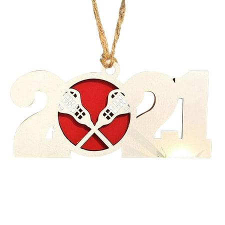 

Prosgs Sports Pendant Convenient Exquisite Lightweight 2021 Word Pendant Ornament for Home