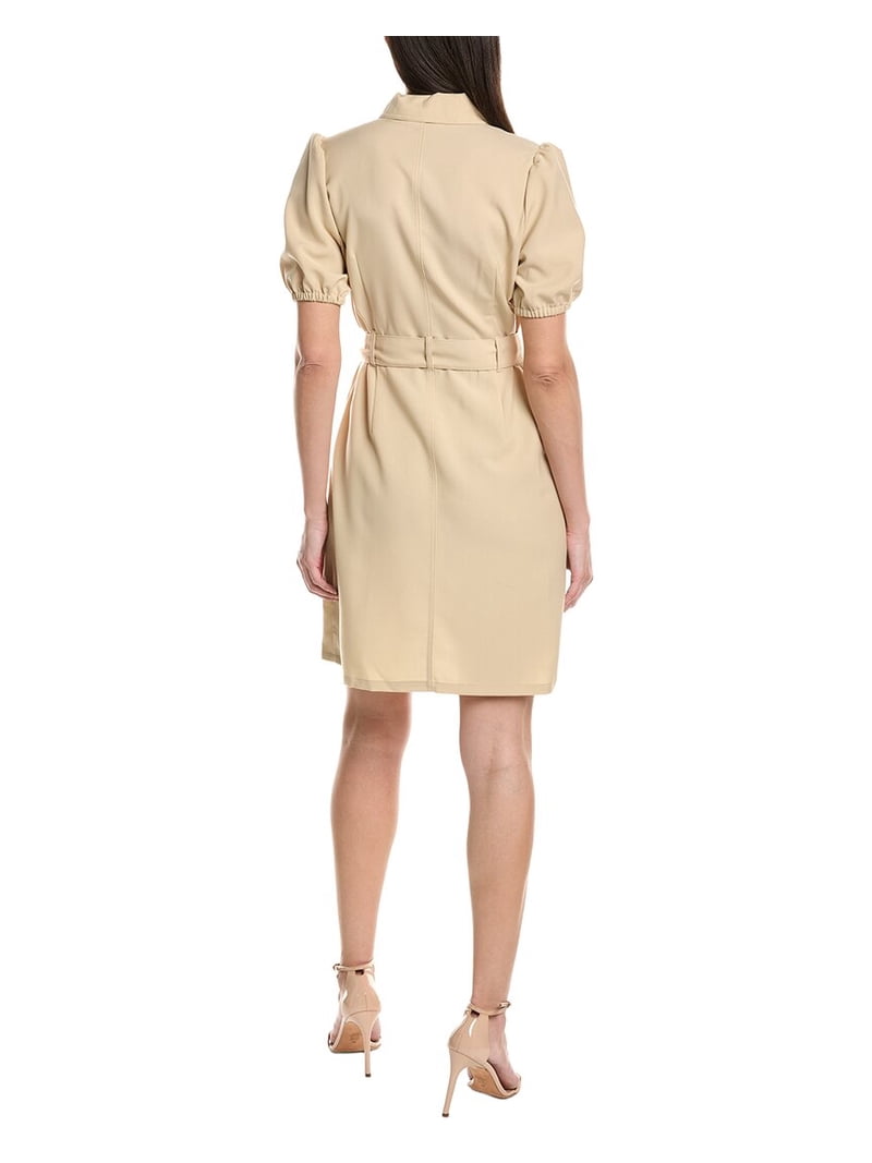 sharagano casual dresses Sharagano Short Sleeve Shirtdress