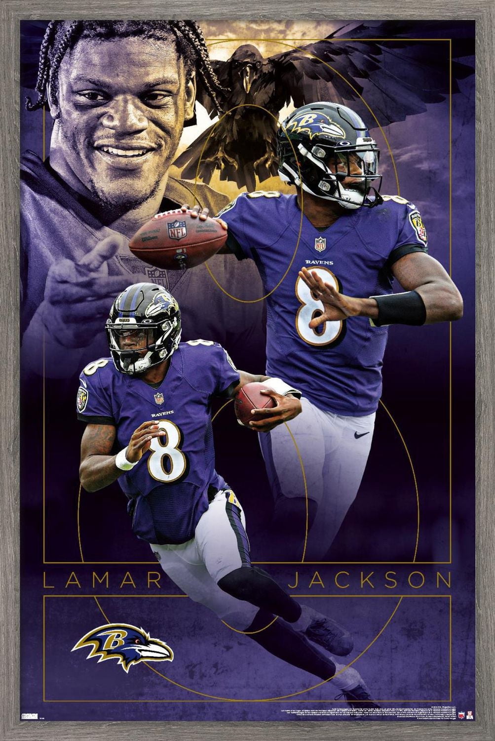 NFL Corbeaux de Baltimore - Lamar Jackson 20