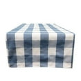 thumbnail image 6 of Fennco Styles Beige Buffalo Check Rustic Table Runner 16" W x 120" L - Handmade in USA, 6 of 16
