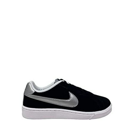 

Nike Court Royale 749867-001 Women s Black/White/Silver Sneakers Shoes ER132 (10)