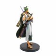 thumbnail image 2 of One Piece Anime Zoro Sword Real Kimono Aciton Pose Wano Country 6.6 Inch Anime Doll Model Suitable For Gift Collection, 2 of 5