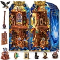 thumbnail image 1 of Kit DIY Mccreadee Book Nook Rompecabezas 3D de Madera con Luz LED, 1 of 7