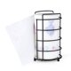 thumbnail image 5 of Porta rollos de baño estilo vintage, estructura de hierro resistente y acabado horneado. Ideal para organizar papel higiénico o utensilios de cocina. Diseño europeo, duradero y antioxido., 5 of 7