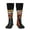 2 Black-2, variant on Chameleon Panther On Colored Pencils Knee Socks, High Socks Long Stretchy Sock Women Knee High Stocking, Long Socks for Women